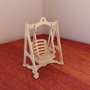 Barbie swing CNC project (1:6 scale).